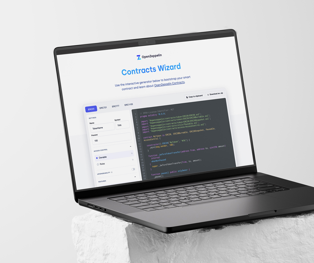 OpenZeppelin wizard UI